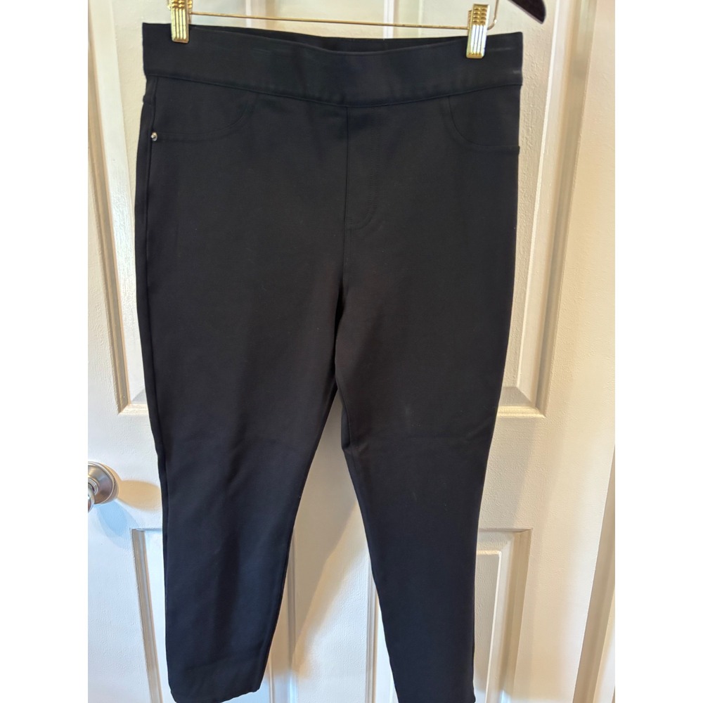 Spanx The Perfect Pant Black Slim Ankle Pull On Trousers Womens XL 20204R